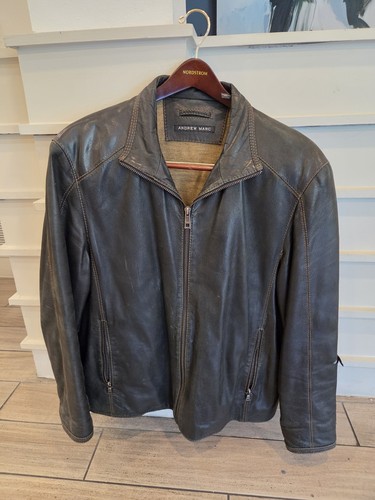 Andrew marc brown leather - andrew,